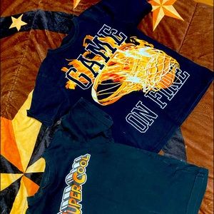 Boys wear short sleeve T-shirts